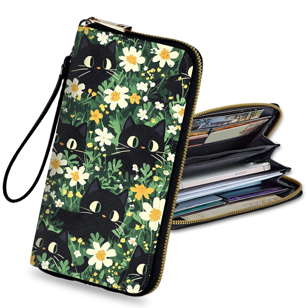 2882 Wristlet Wallet with RFID Blocking Large Phone Wallet Organizer - Picture 1 of 7